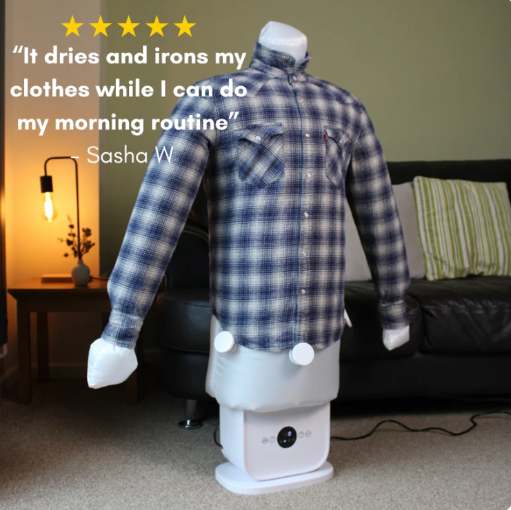 Pressa™ Iron - Wrinkle Free Clothing With Zero Effort